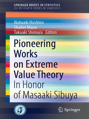 cover image of Pioneering Works on Extreme Value Theory